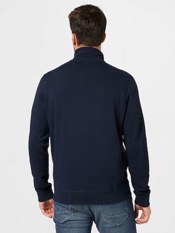 BOSS Orange Zip-Up Hoodie 'Zestart 1' in Blue