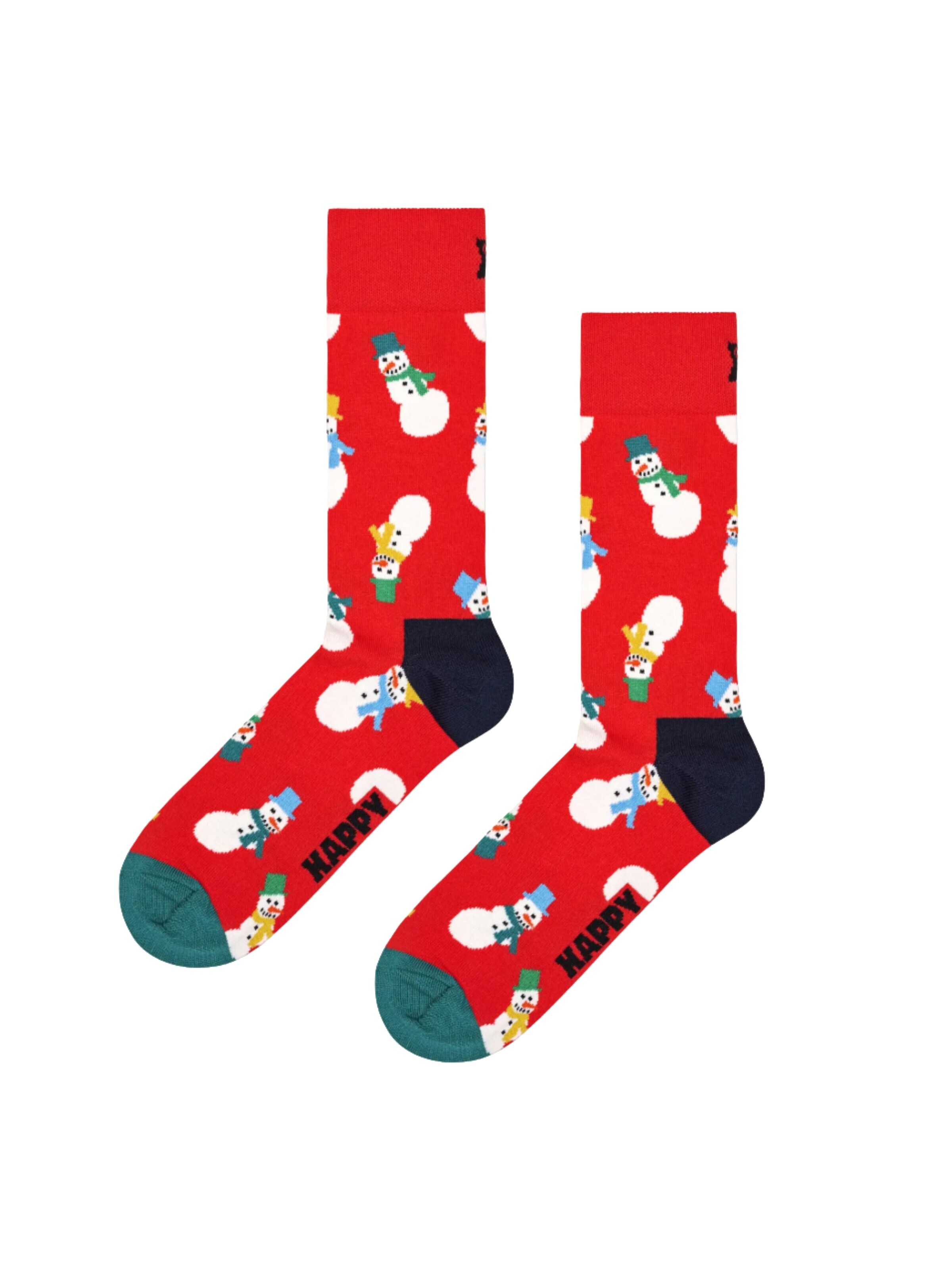 Happy Socks Socks '3er Pack - SNOWMAN GIFT BOX' in Mixed colors