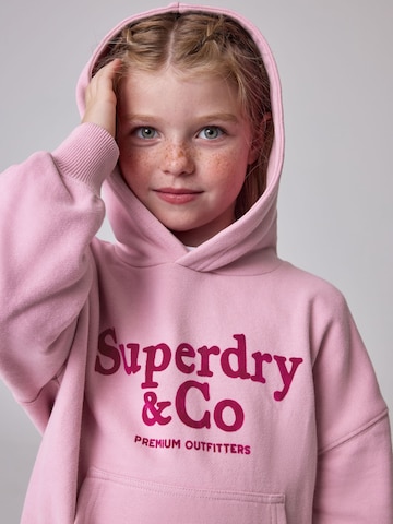 Superdry & Co Sweatshirt 'Essentials' in Pink