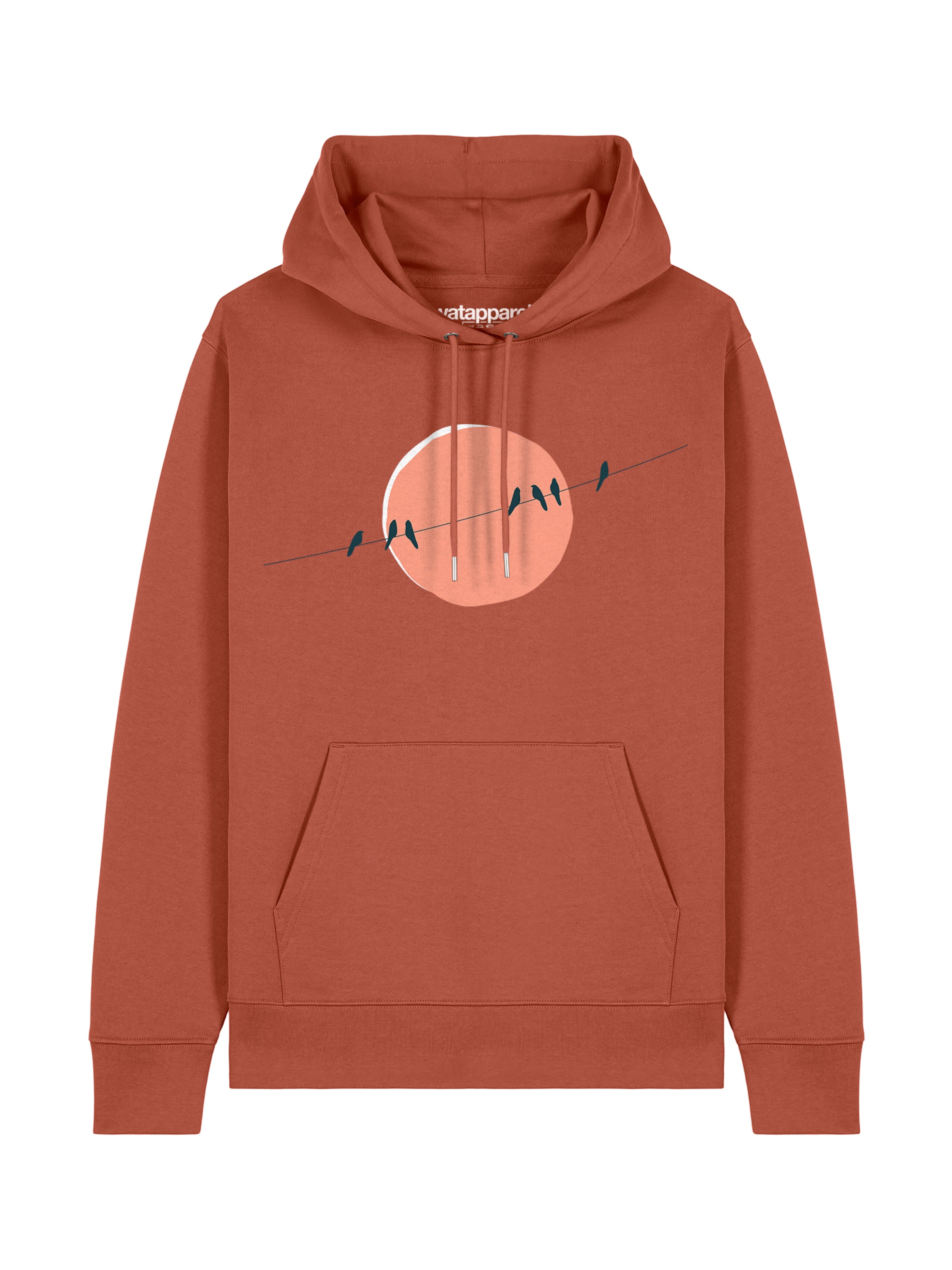 Watapparel Sweatshirt 'Countryside 01' in Brown: front