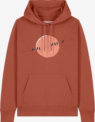 Sweat-shirt 'Countryside 01' Watapparel en marron : devant