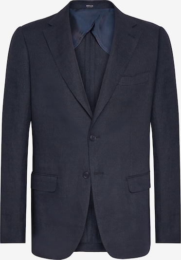 Dalykinio stiliaus švarkas iš Boggi Milano, spalva – mėlyna, Prekių apžvalga