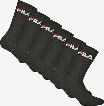 Chaussettes FILA en noir : devant