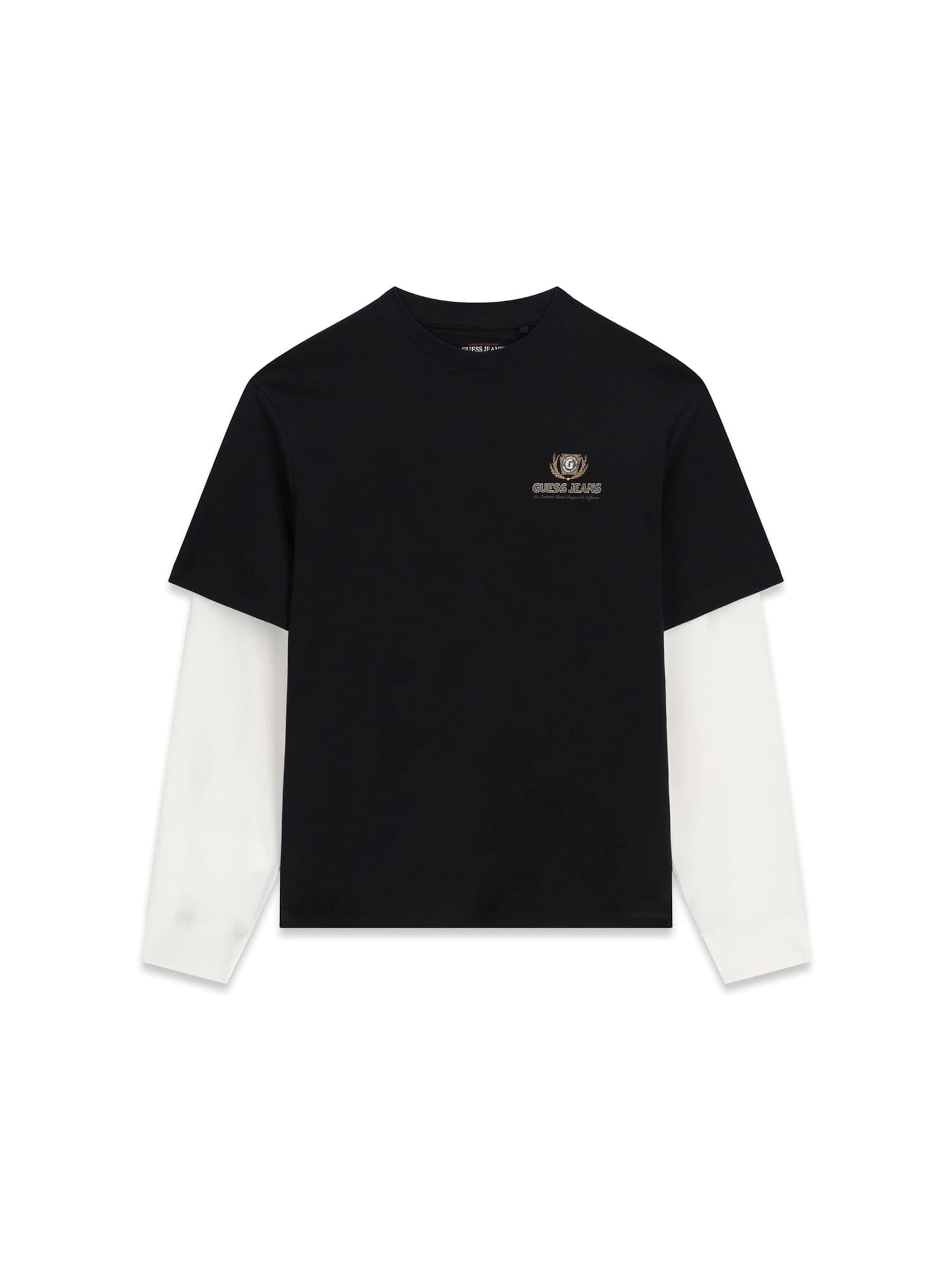 GUESS Shirt in XS in Brown / Anthracite / Black / White, Item view