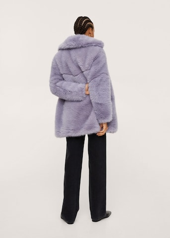 MANGO Zimní kabát 'Purpurin' – fialová
