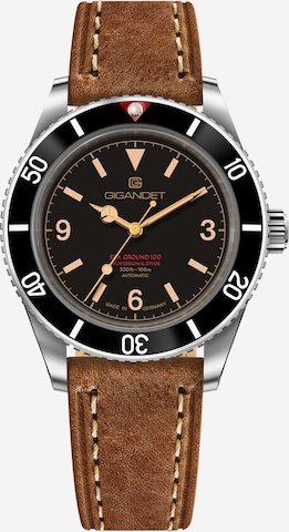 Gigandet - Reloj analógico 'SEA GROUND 100' en negro: frente