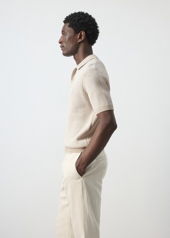 MANGO MAN Poloshirt 'Gang' in Weiß