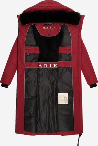 MARIKOO Winter coat 'Nadaree' in Red