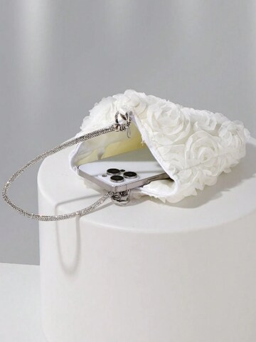 Tomshop24-7 Handbag 'Brauttasche Roos' in White
