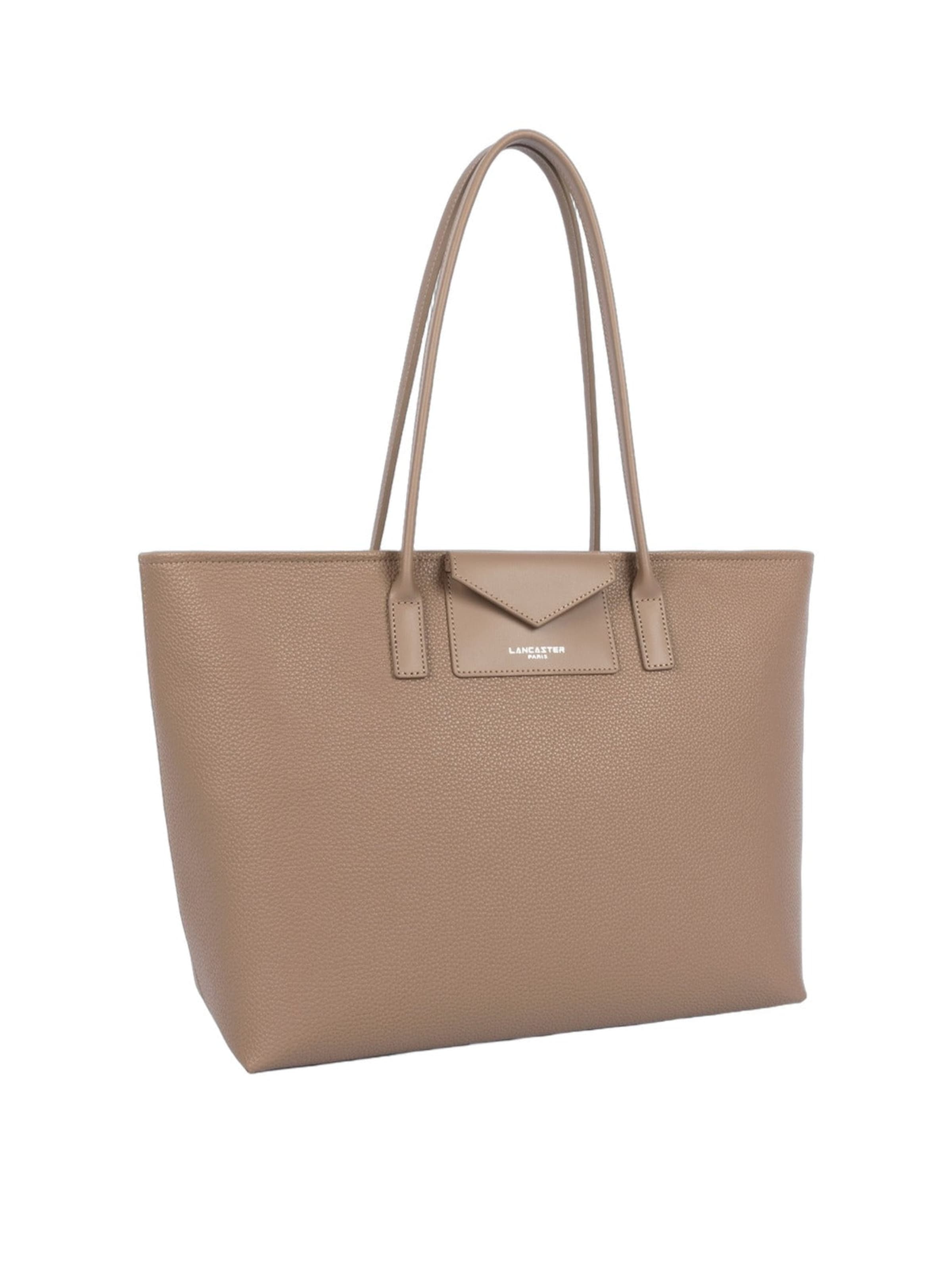 LANCASTER Paris - Shopper 'Maya Double KBA' em bege