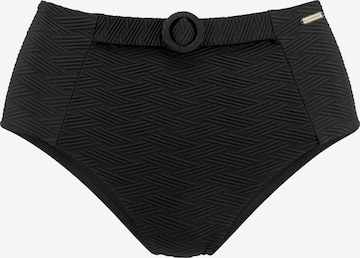 SUNSEEKER Bikini Bottoms in Black: front