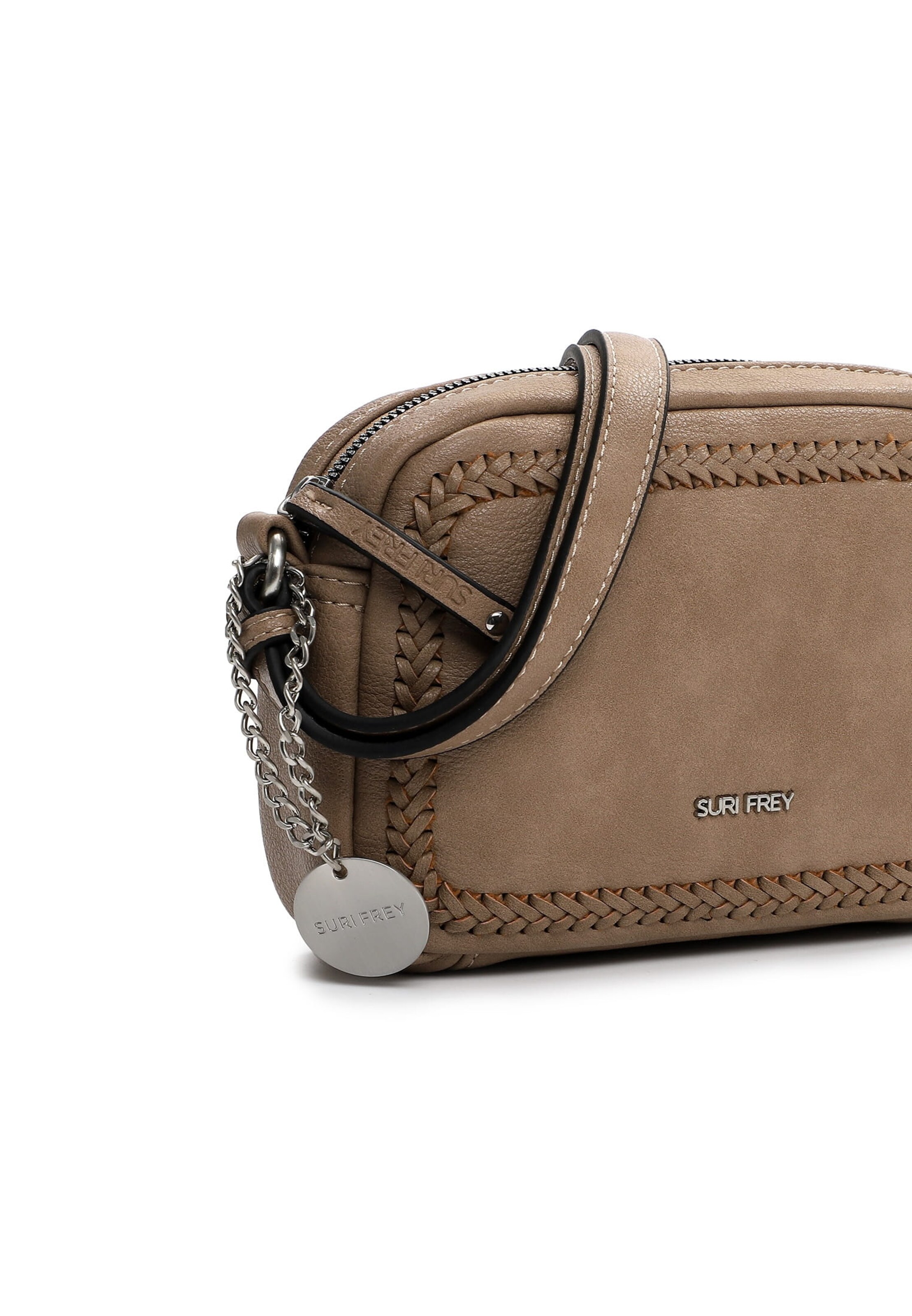 Borsa a spalla 'Piggy' di Suri Frey in marrone