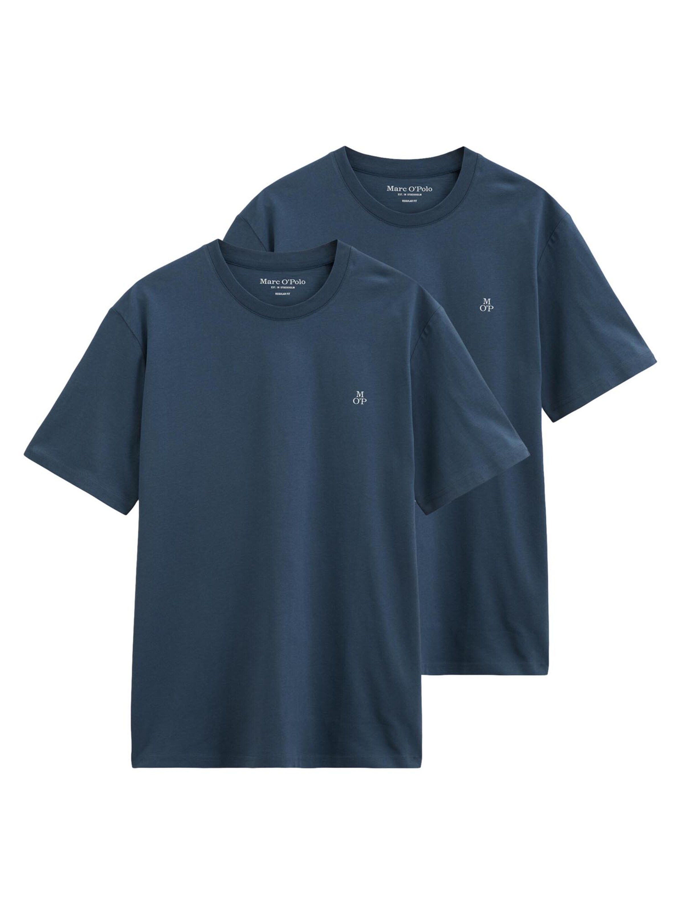 Marc O'Polo Shirt 'Kjer' in Blue: front