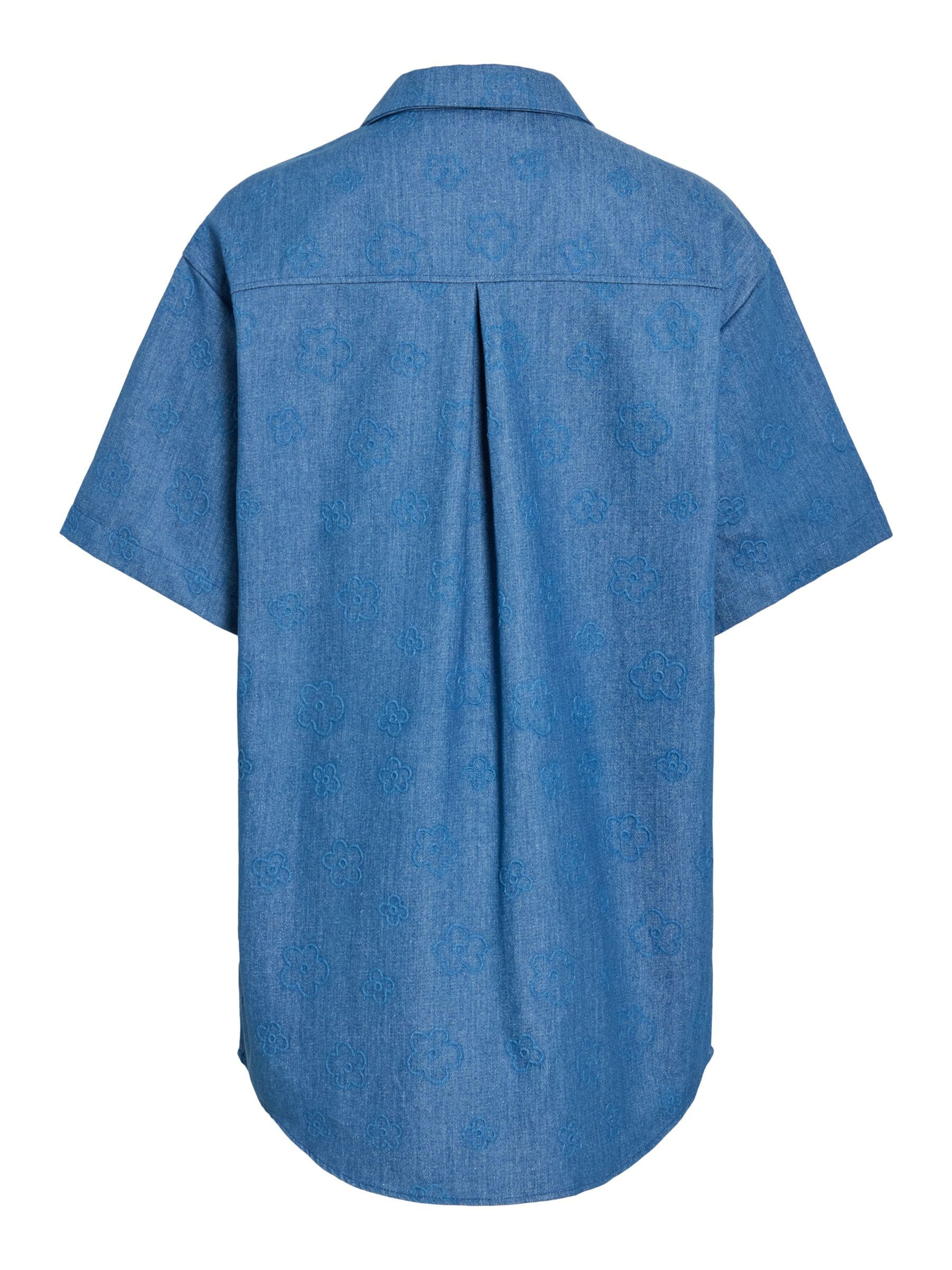 Robe-chemise 'VILuna' VILA en bleu