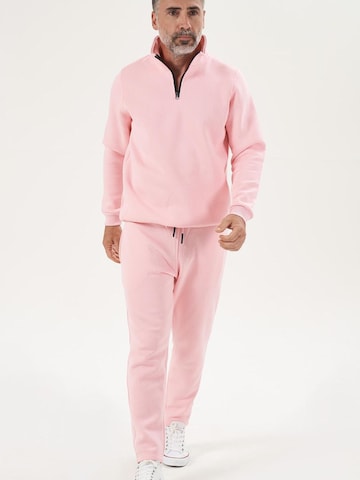 LOUIS LECLER Sweatshirt 'Remy' in Roze