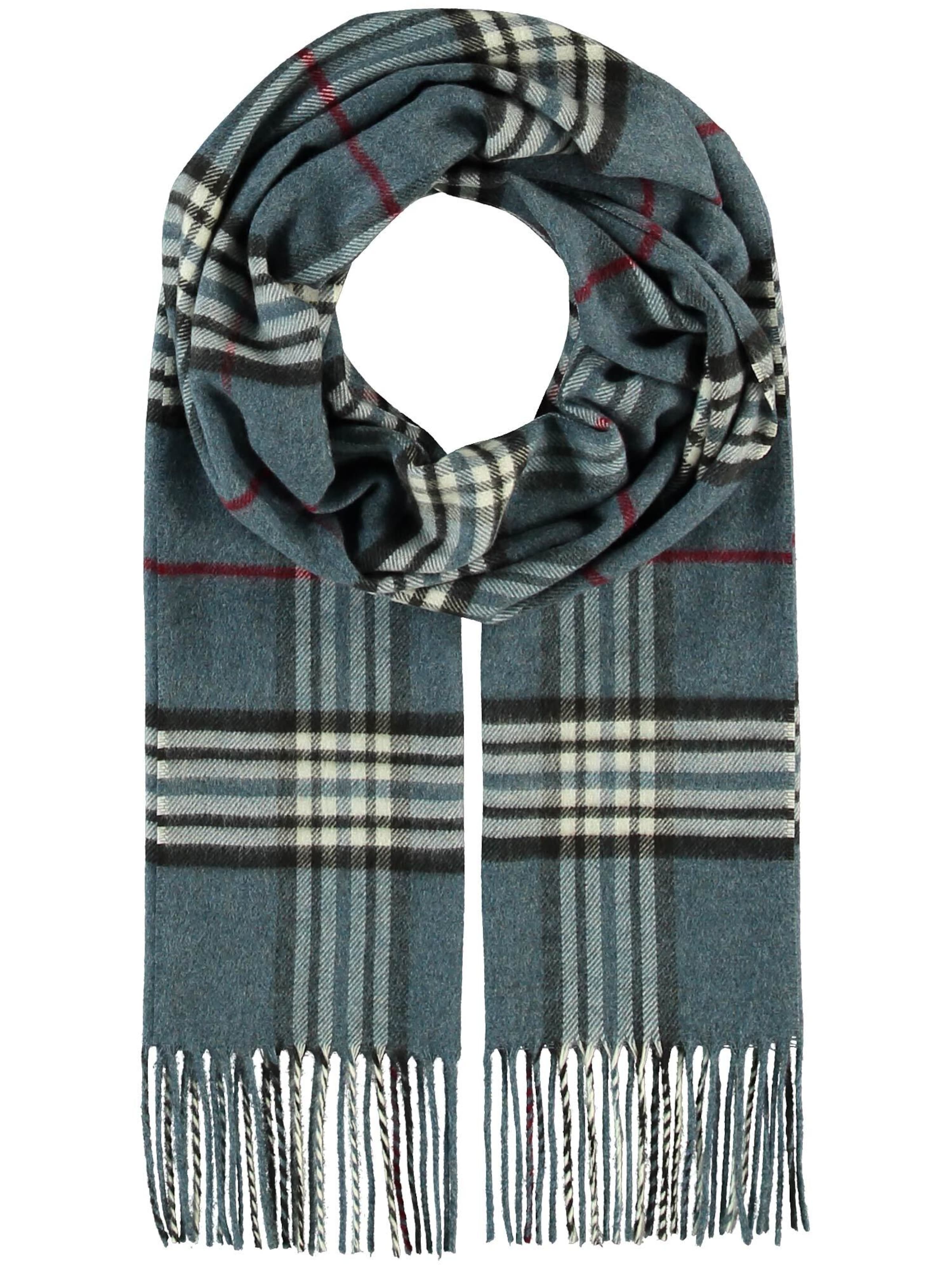 Giorgio Rimaldi Schal in Blau: Vorderseite