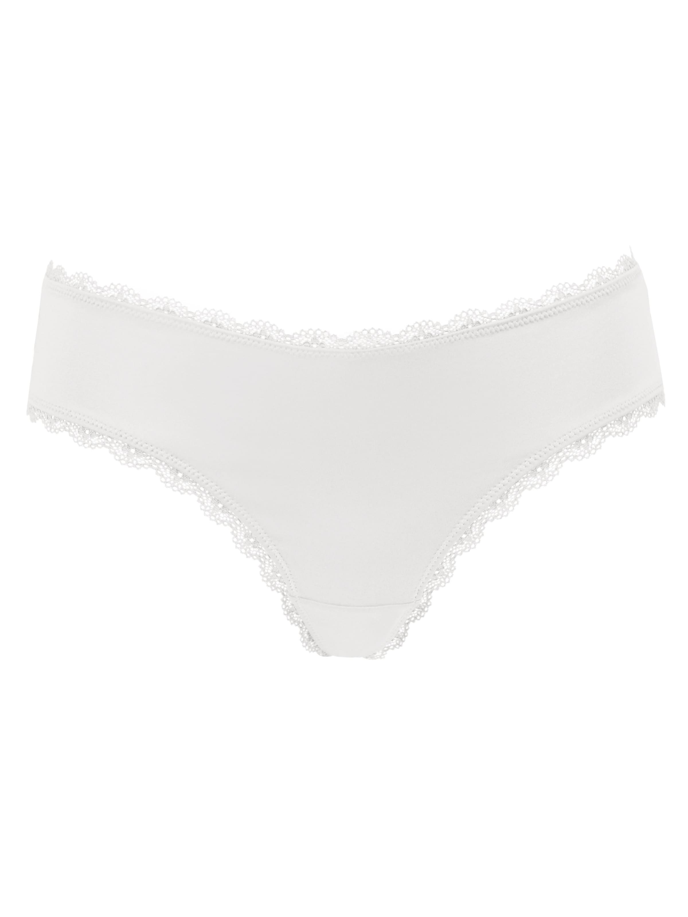 SugarShape - Tanga 'Pure' en blanco: frente