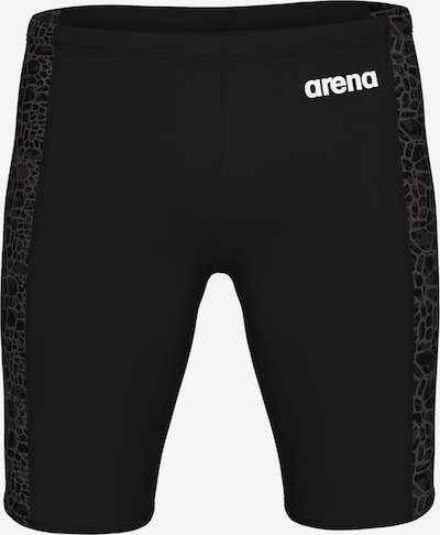 ARENA Uimahousut 'SNAKESKIN JAMMER' värissä tummanharmaa / musta, Tuotenäkymä