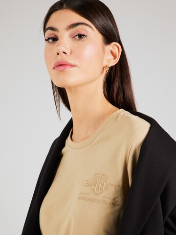 GANT T-shirt i beige