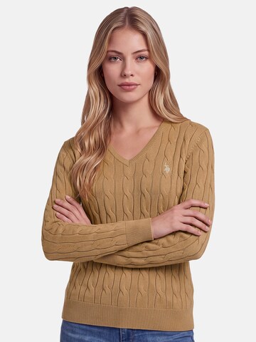 U.S. POLO ASSN. Sweater in Brown