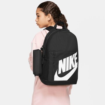 Nike Sportswear - Mochila deportiva en negro: frente