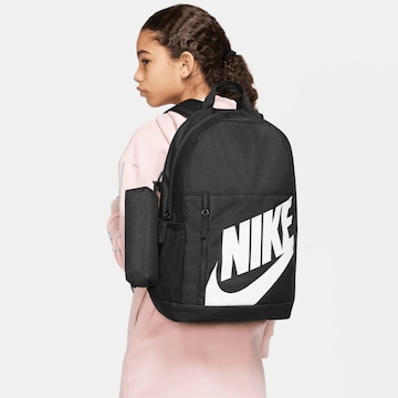 Nike Sportswear Спортивный рюкзак в Черный: спереди