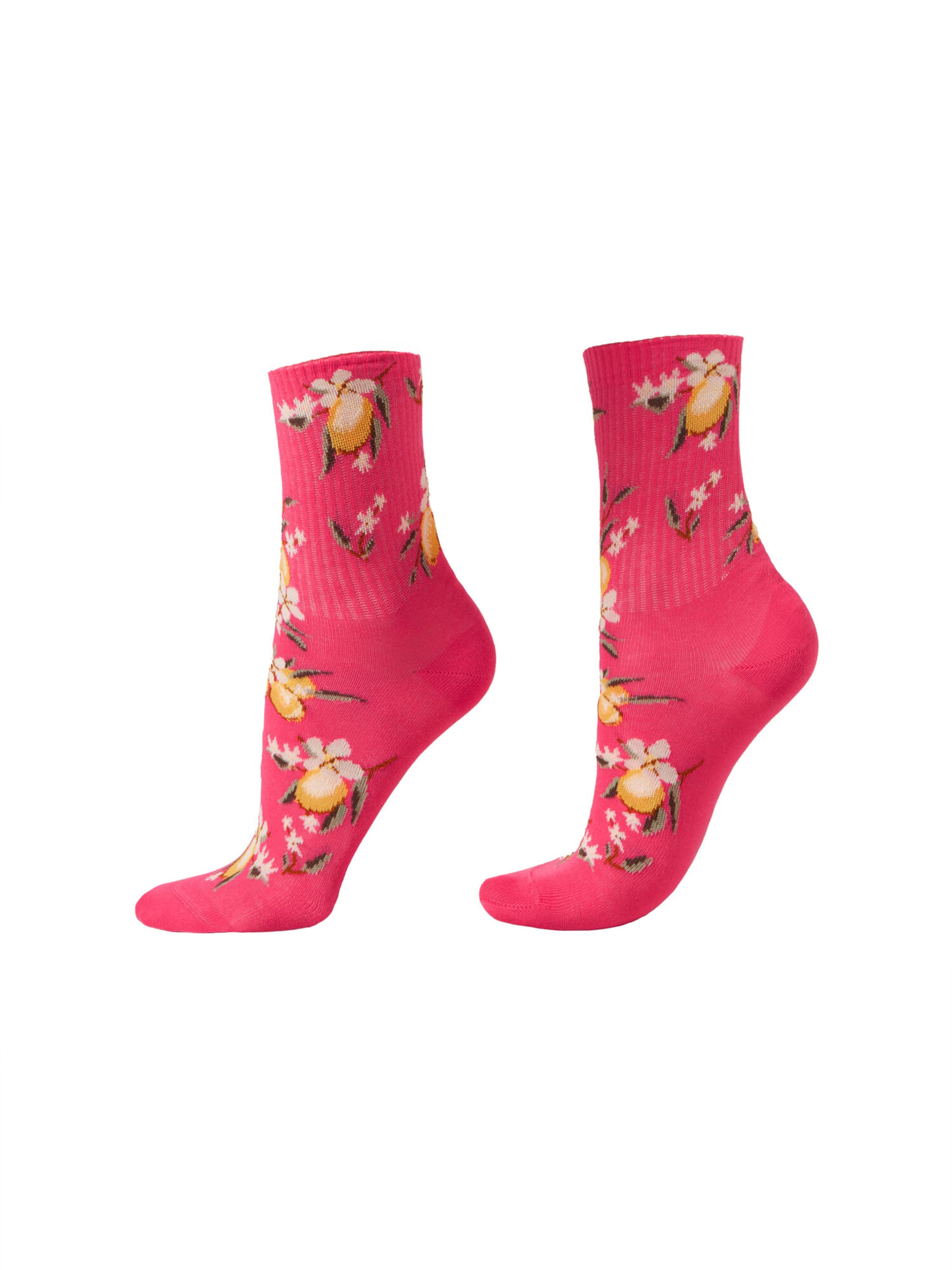 CALZEDONIA Socks in Pink: front