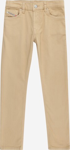 Regular Pantalon DIESEL en beige : devant