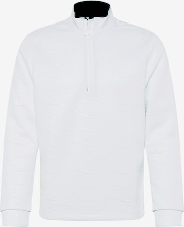 Pull-over de sport ADIDAS GOLF en blanc : devant