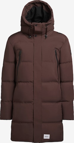 Manteau d’hiver 'MORSE2' khujo en rouge : devant