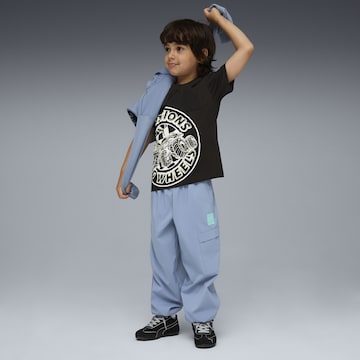 PUMA Tapered Trousers 'Puma x Hot Wheels™ Monster Trucks' in Blue