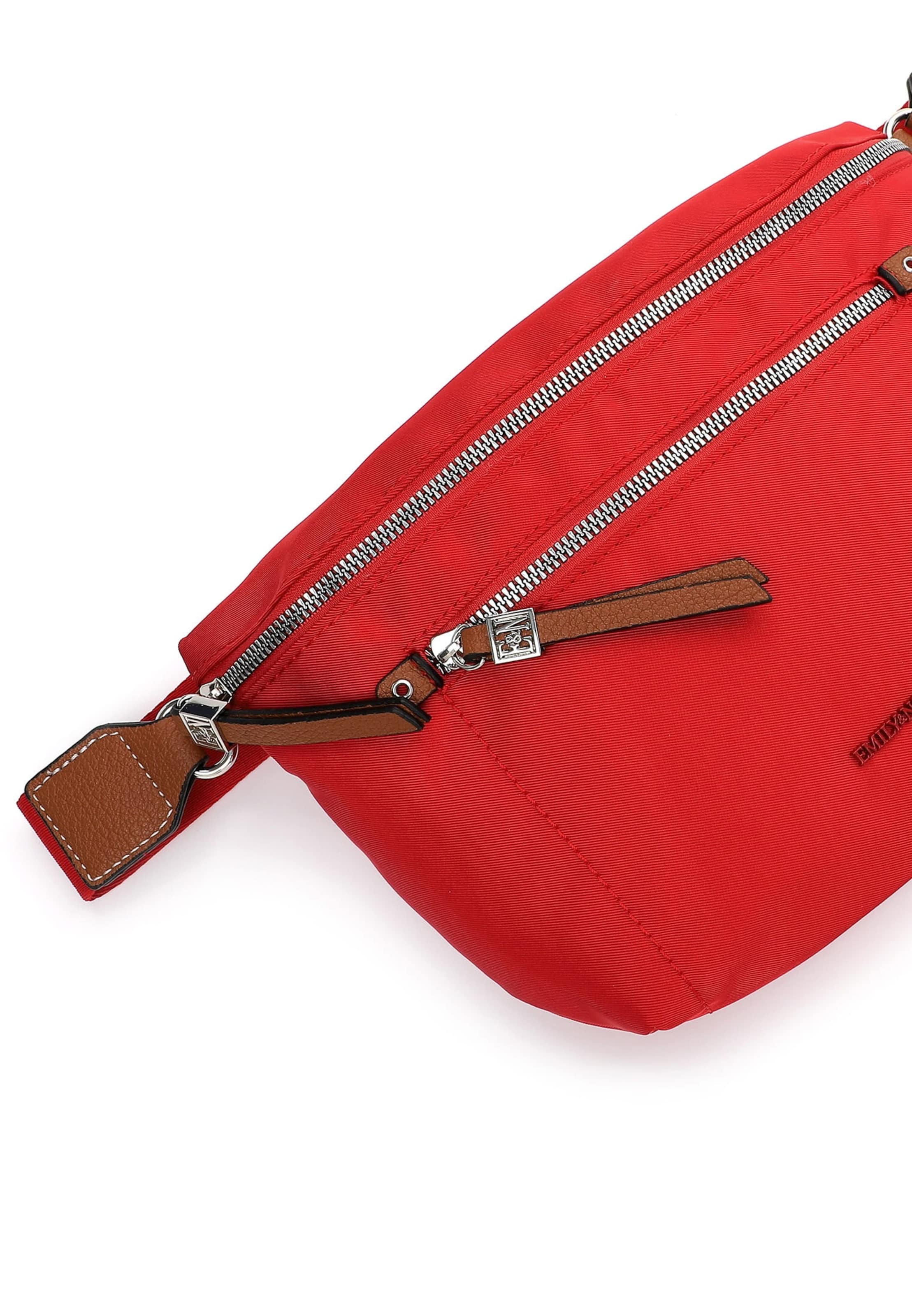Emily & Noah Skuldertaske i rød