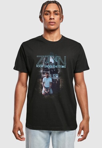 Merchcode T-Shirt 'Zayn - Speakers Under The Stars' in Schwarz: Vorderseite