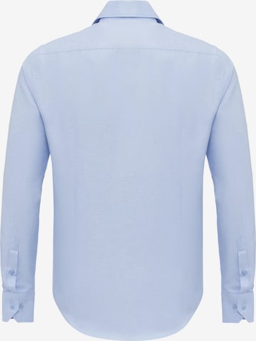 DENIM CULTURE Regular Fit Skjorte i blå