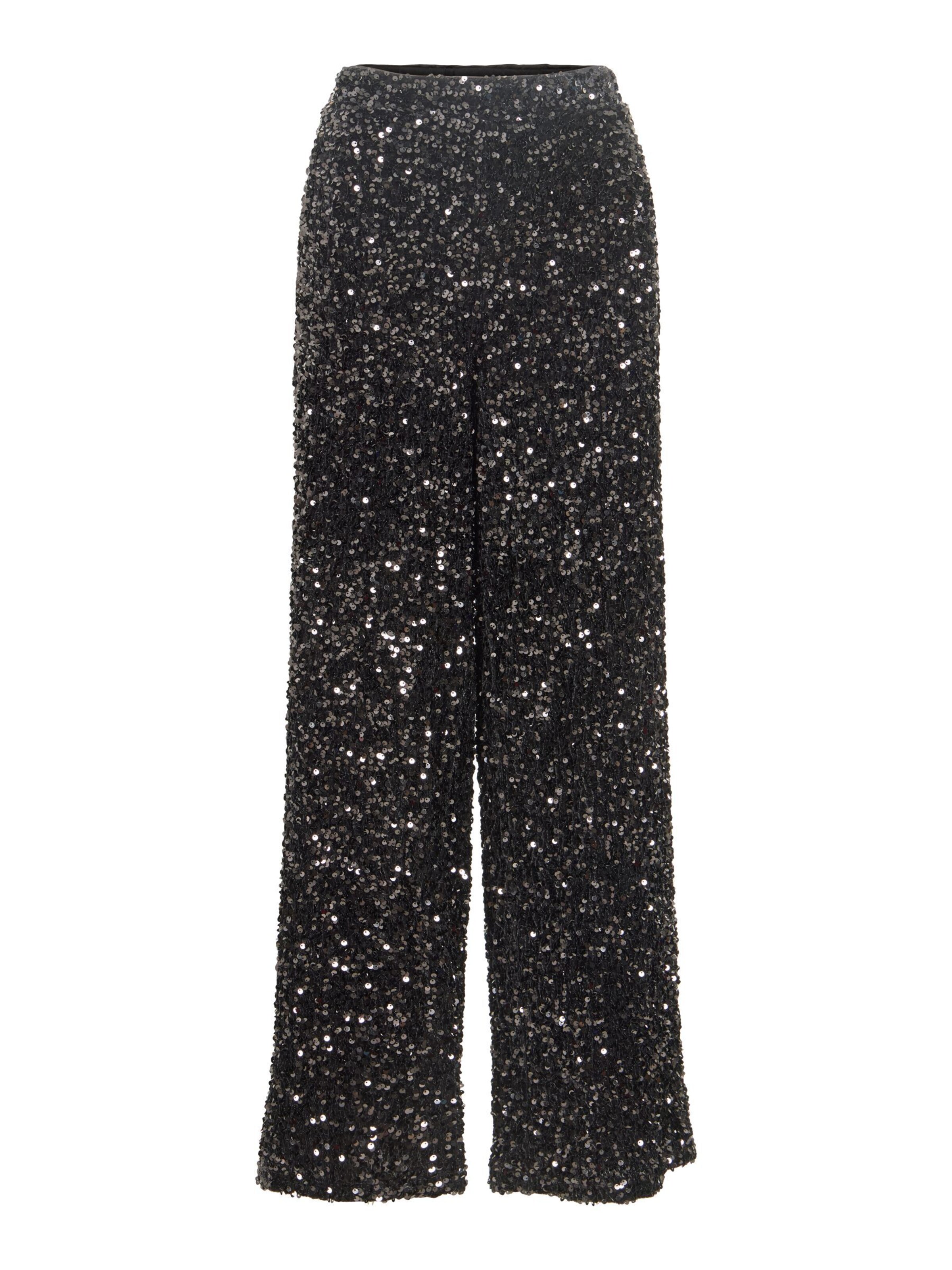 Wide leg Pantaloni di VILA in nero: frontale