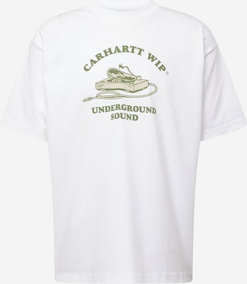 Carhartt WIP Tričko 'Underground Sound' – bílá: přední strana