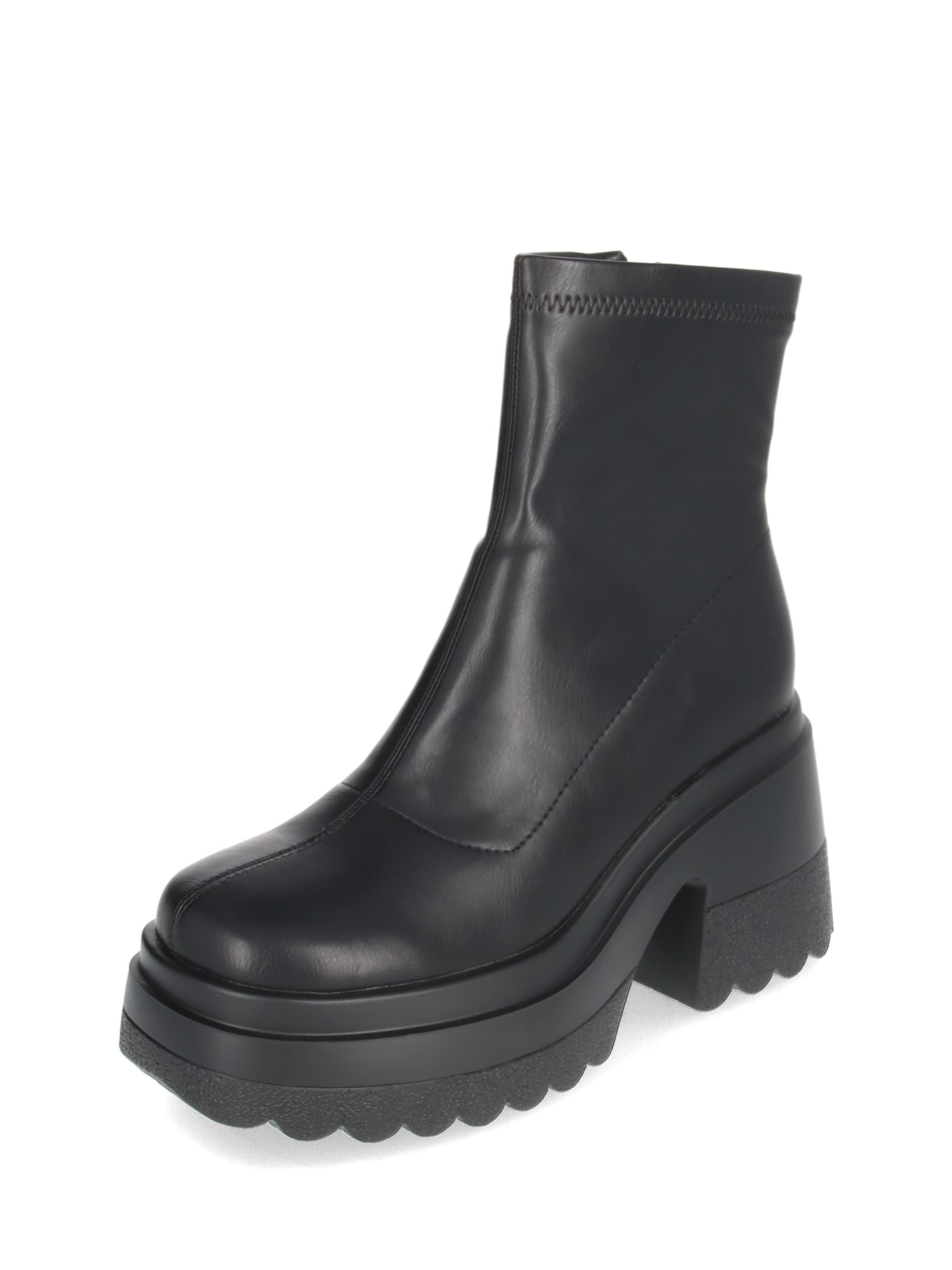 FOXXY Booties 'FOXXY' in Black: front