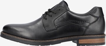 Rieker Lace-Up Shoes in Black