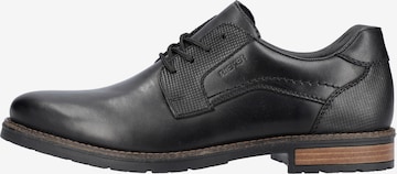 Rieker Lace-Up Shoes in Black