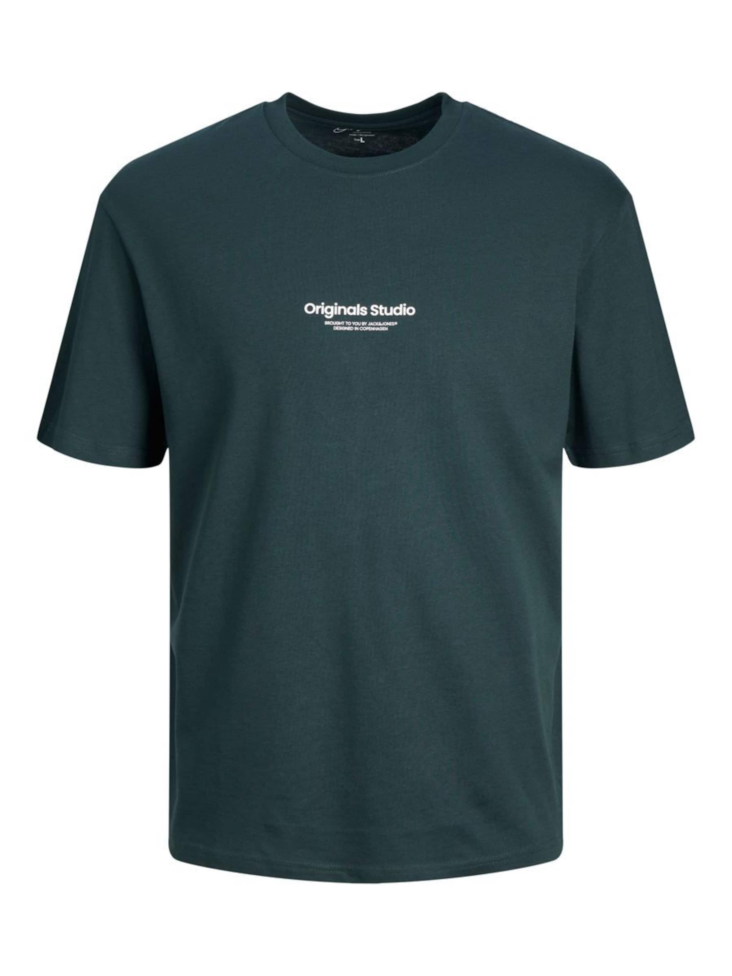 JACK & JONES Shirt 'JORVesterbro' in Green: front