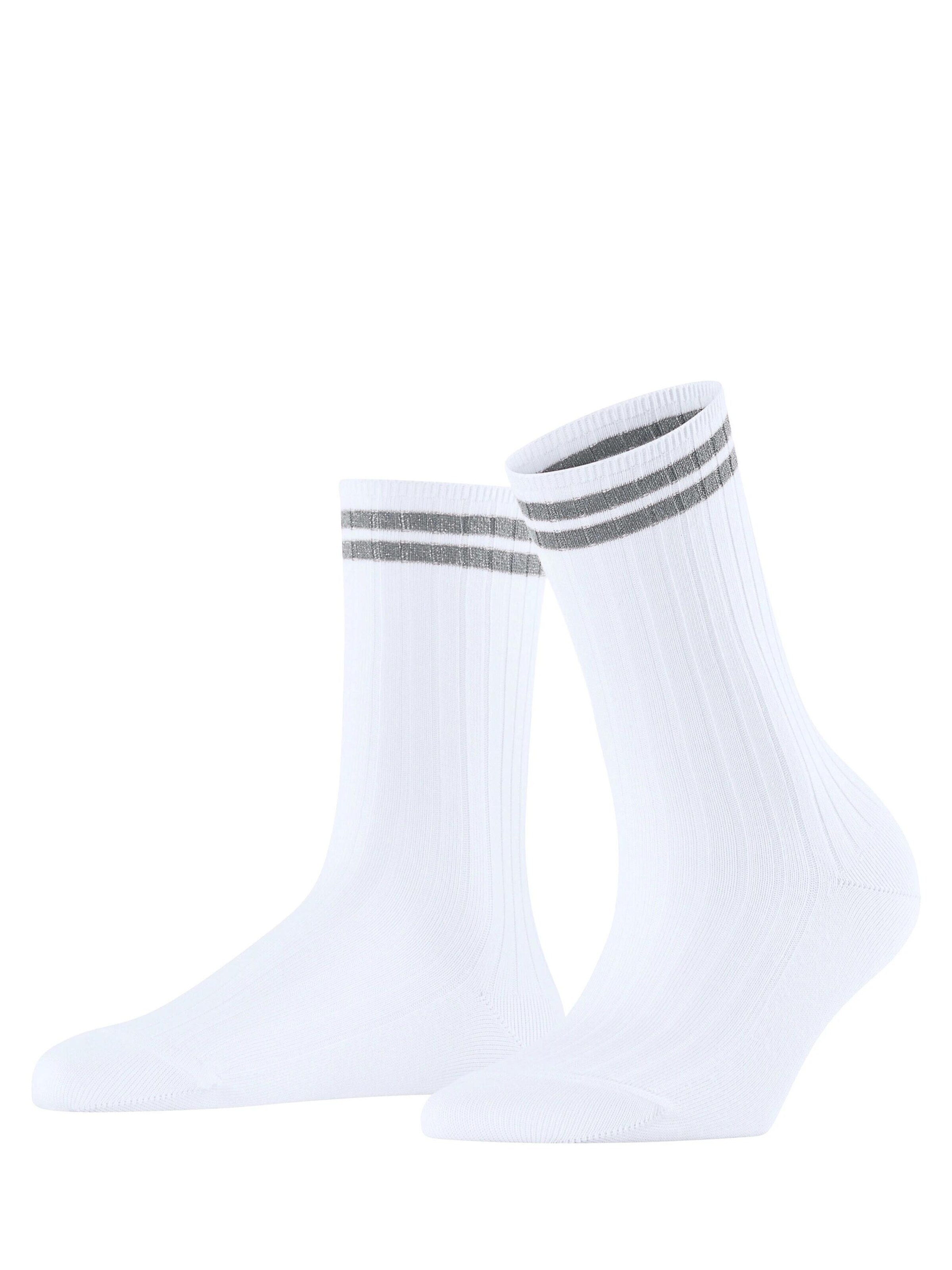 FALKE Socken 'Play Me'‌‌‌‌‌‌‌ in Weiß: Vorderseite