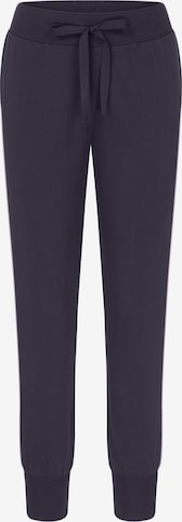 TRIUMPH Pajama Pants ' Mix & Match ' in Blue: front