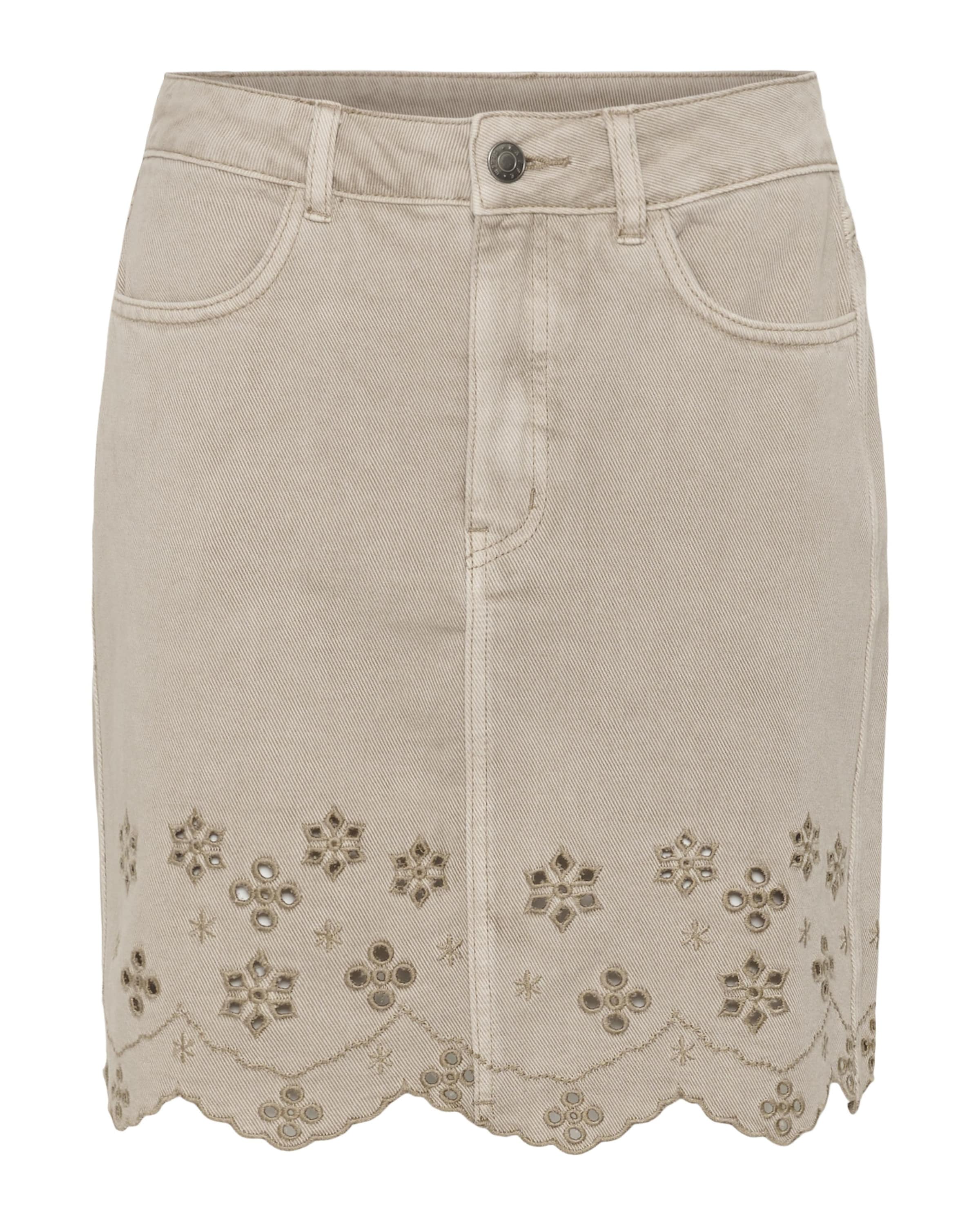 Kaffe Rock in Beige: Vorderseite