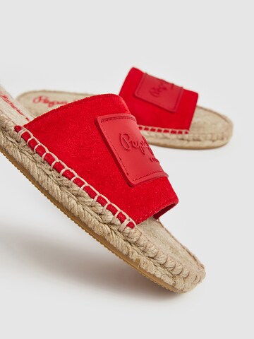 Zoccoletto 'SIVA BERRY' di Pepe Jeans in rosso