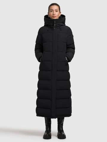 khujo Winter Jacket in Black: front