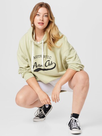 Public Desire Curve Sweatshirt in Green