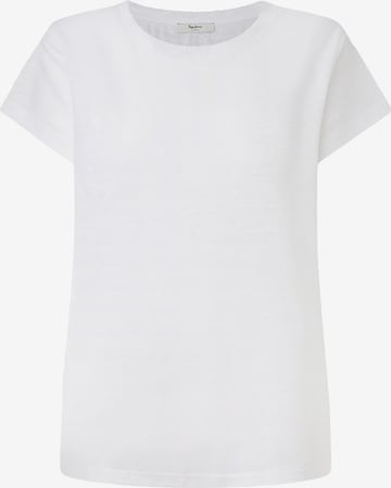 Pepe Jeans - Camiseta 'LILIAN' en blanco: frente