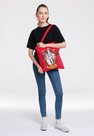 LOGOSHIRT Baumwolltasche 'Gryffindor' in Rot