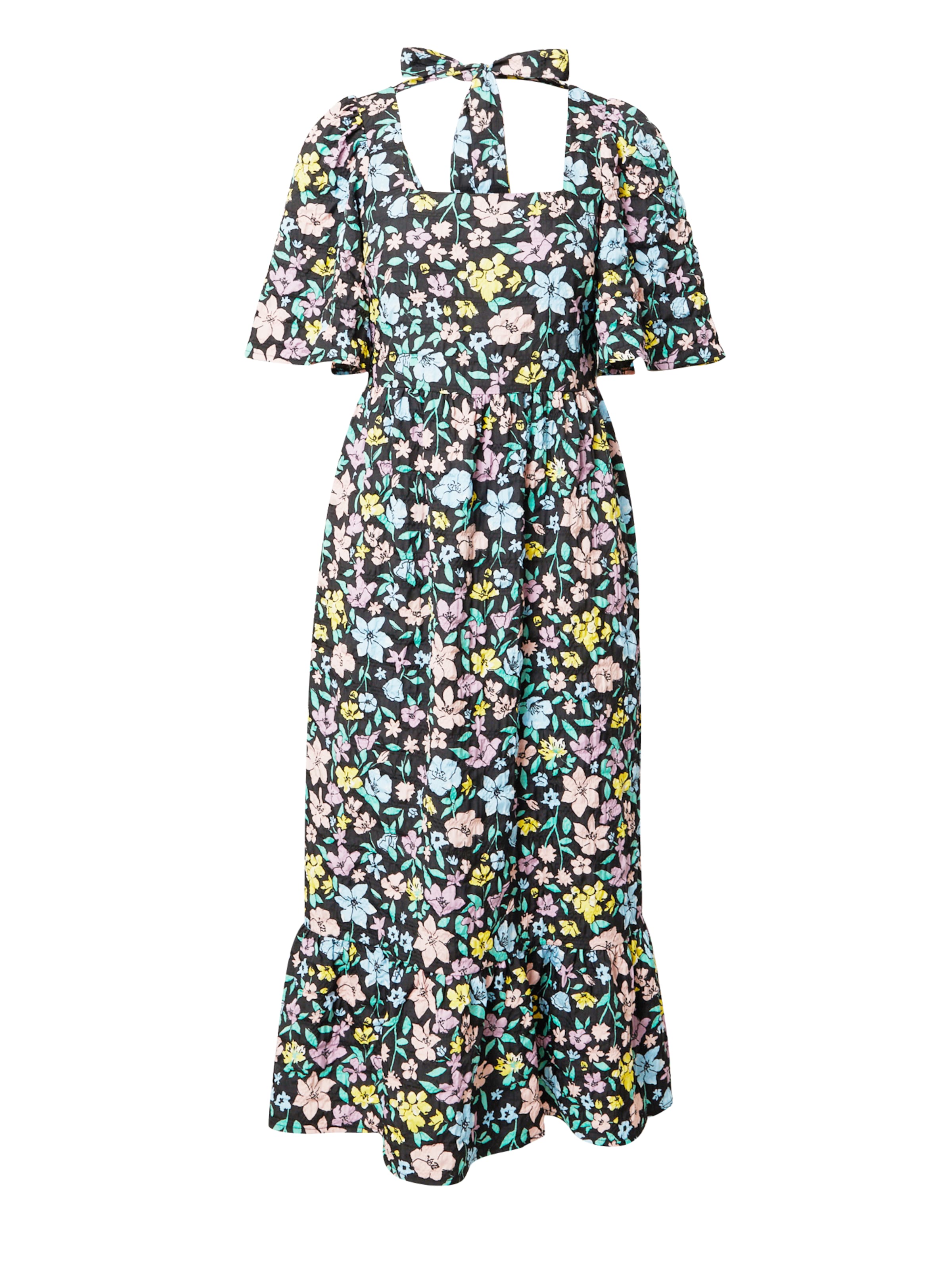 Warehouse Šaty - Čierna: predná strana