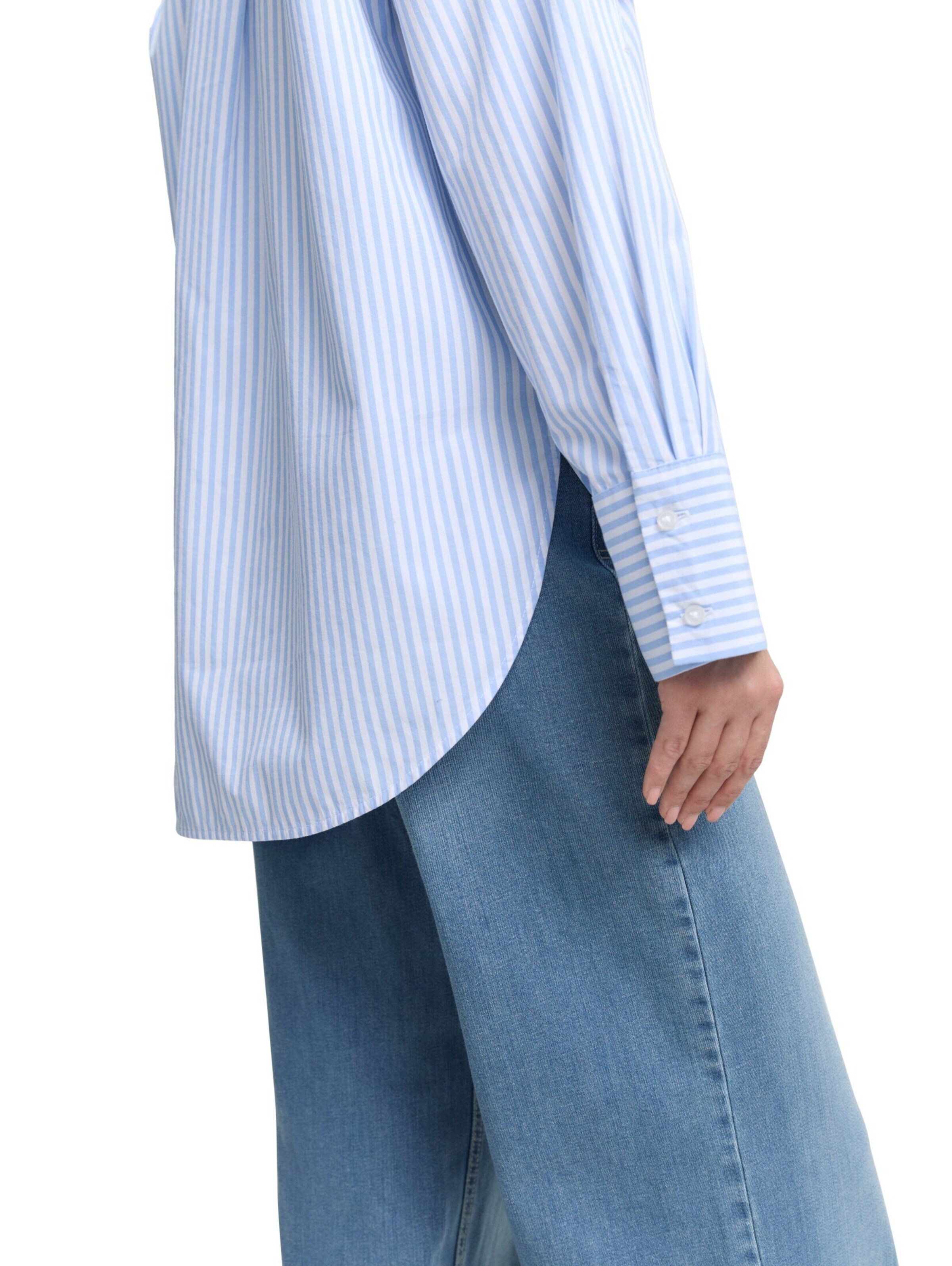 TOM TAILOR Blouse in Blue